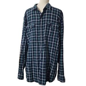 Old Navy plaid, longsleeve, button-down shirt. Size XXL